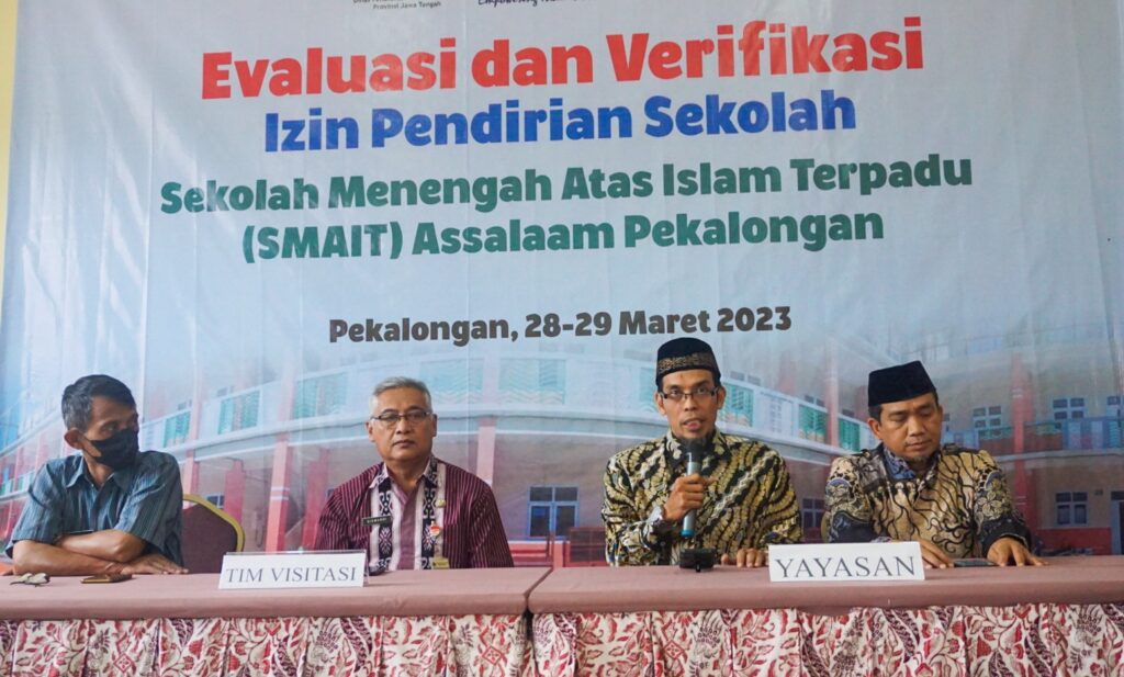 Ketua YP2SI Al Ummah, Arif Prabowo, S.E. memberikan sambutan