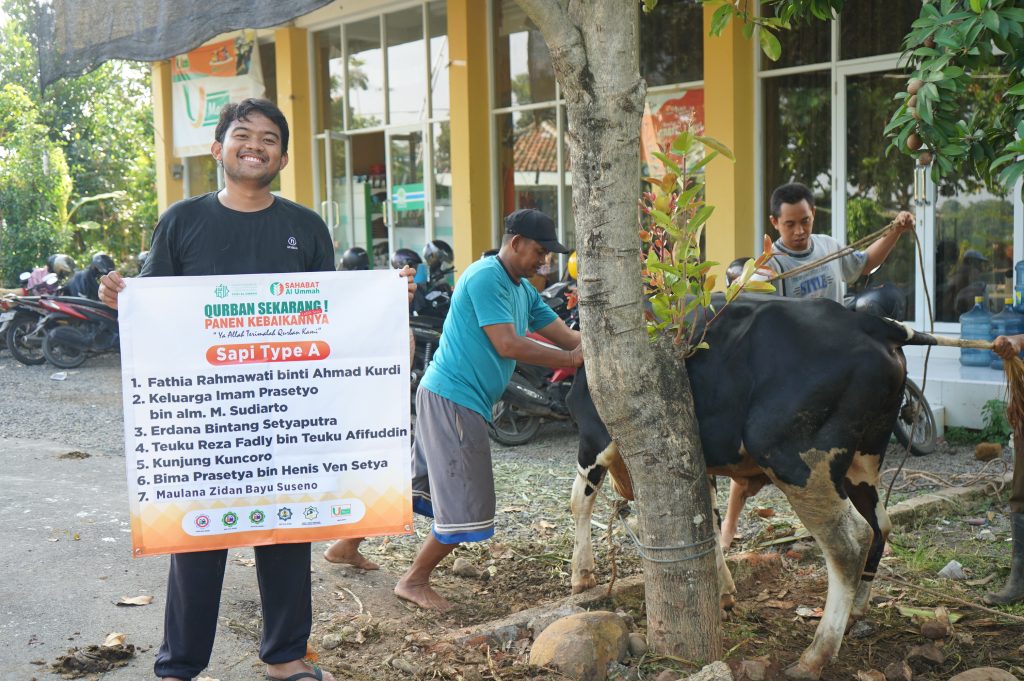 Suasana Penyembelihan Hewan Qurban Bersama Sahabat Al Ummah