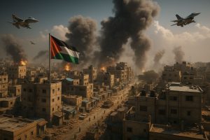 Gambar Ilustrasi Kondisi Gaza Saat Ini